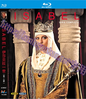 简W2490 伊莎贝拉一世 第1~2季【西班牙历史巨制】4碟