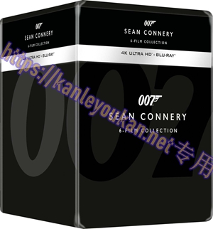 精CJ-4K-UHD 32274 007 肖恩·康纳利系列 6部(4K UHD版)