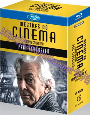 精4GBD-V0248 “限制片大师”保罗·范霍文经典影片合集（12碟装）（3大PP盒）