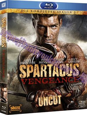 简LG-M5864 斯巴达克斯 第2季：复仇 【独家全套多国语蓝光日版】（2BD）（有精装）